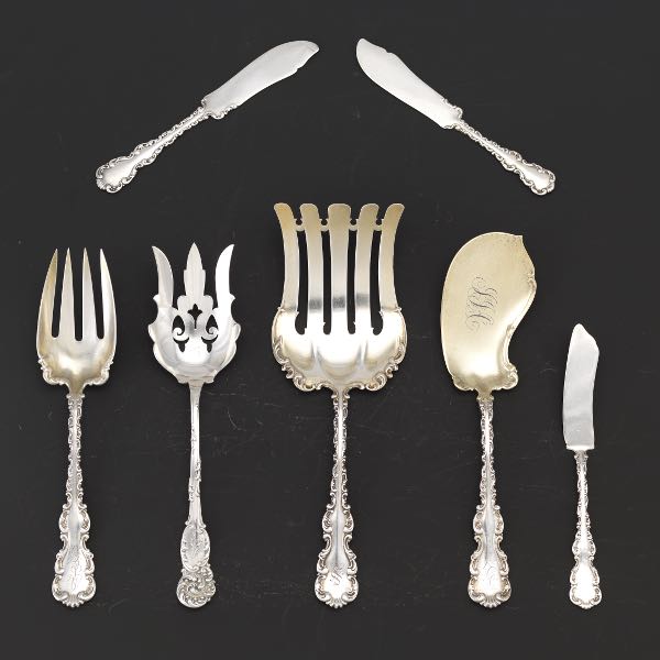 JM Antique 1897 Gorham Sterling silver Teaspoon Lancaster