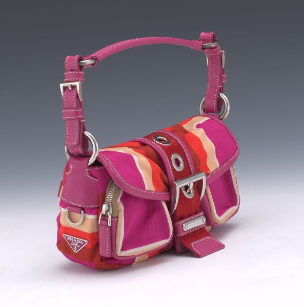 prada snake buckle bag