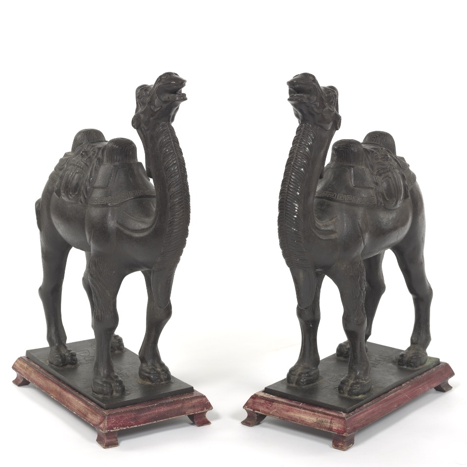 bronze camel figurine