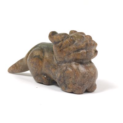 jade dog figurine