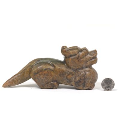 jade dog figurine