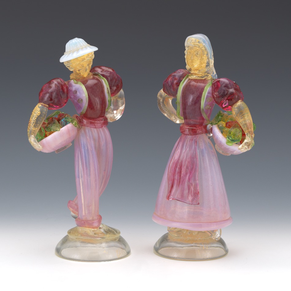 murano glass figures