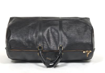 louis vuitton keepall 55 black epi