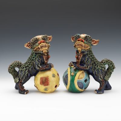 ceramic foo dogs ebay