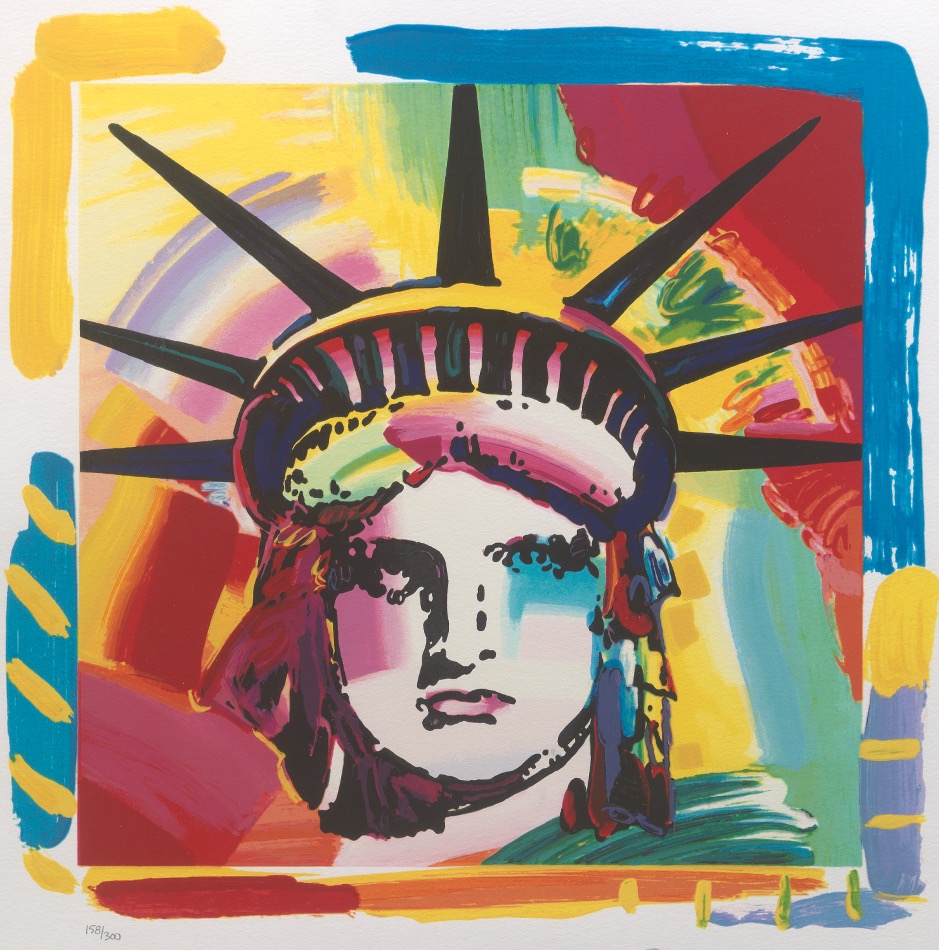 Peter Max (American, b.1937), 09.06.18, Sold 1073.8