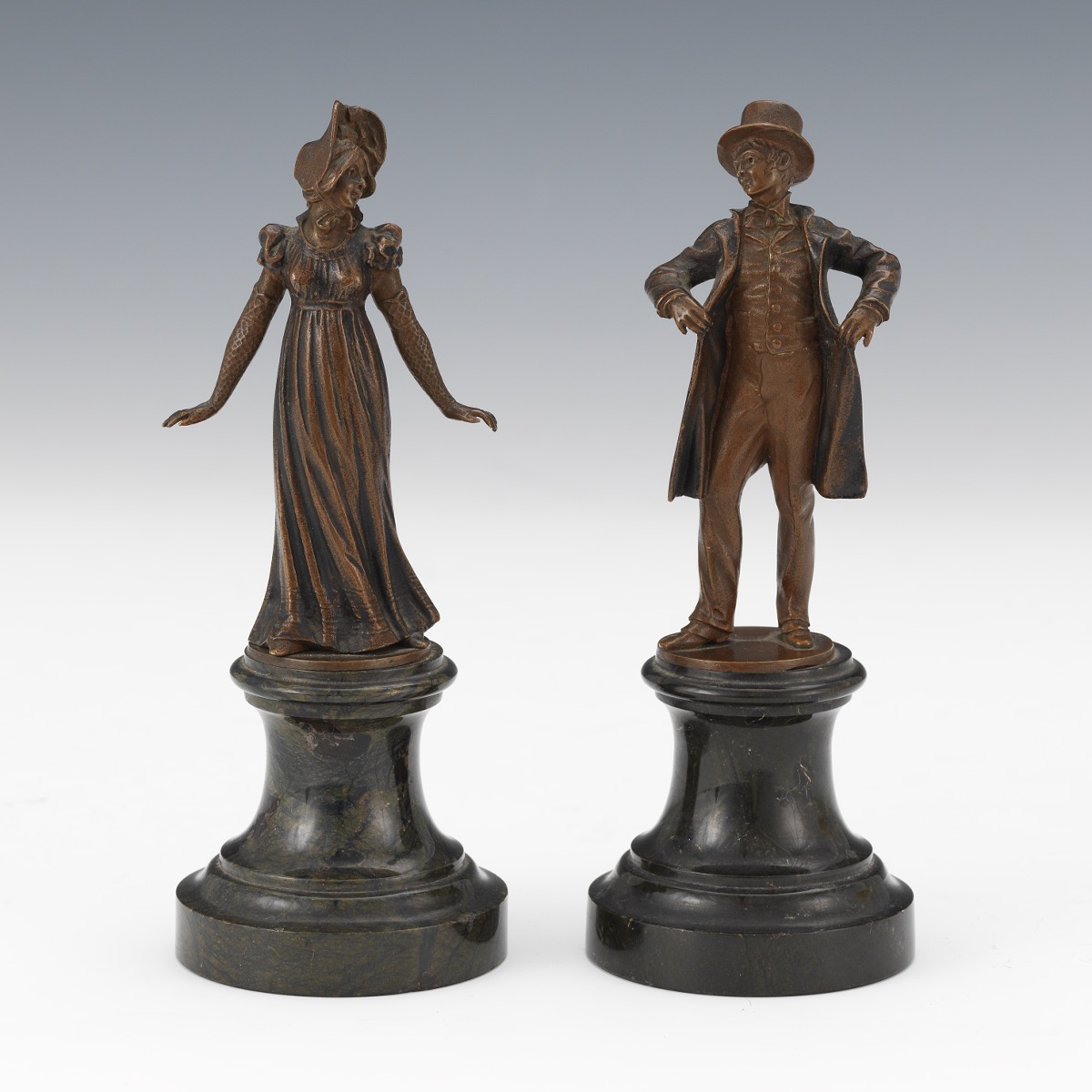 solid bronze figures