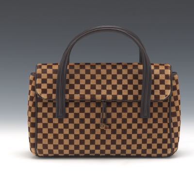 Sold at Auction: A Desirable Pair of Louis Vuitton Damier Ponyhair