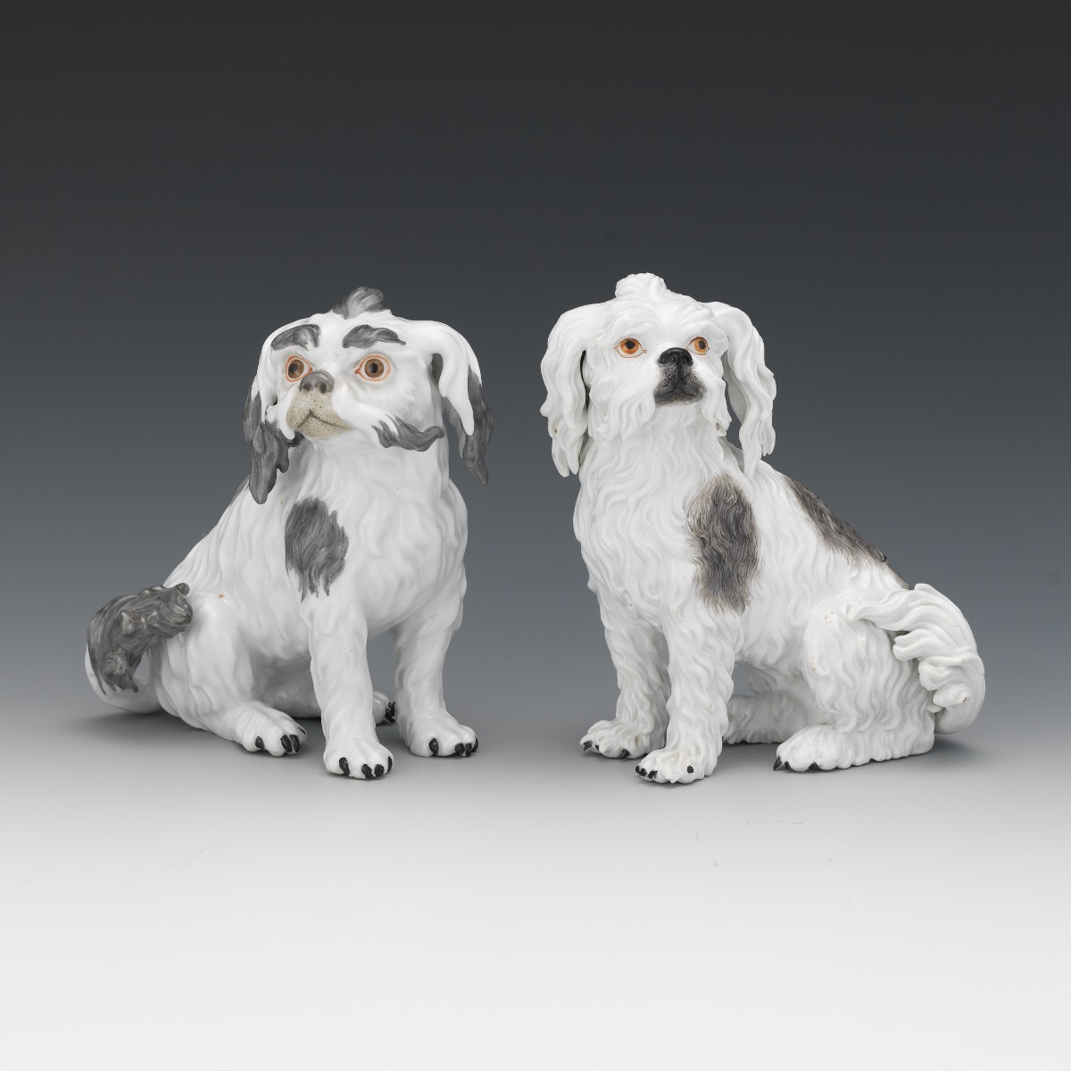 porcelain spaniels