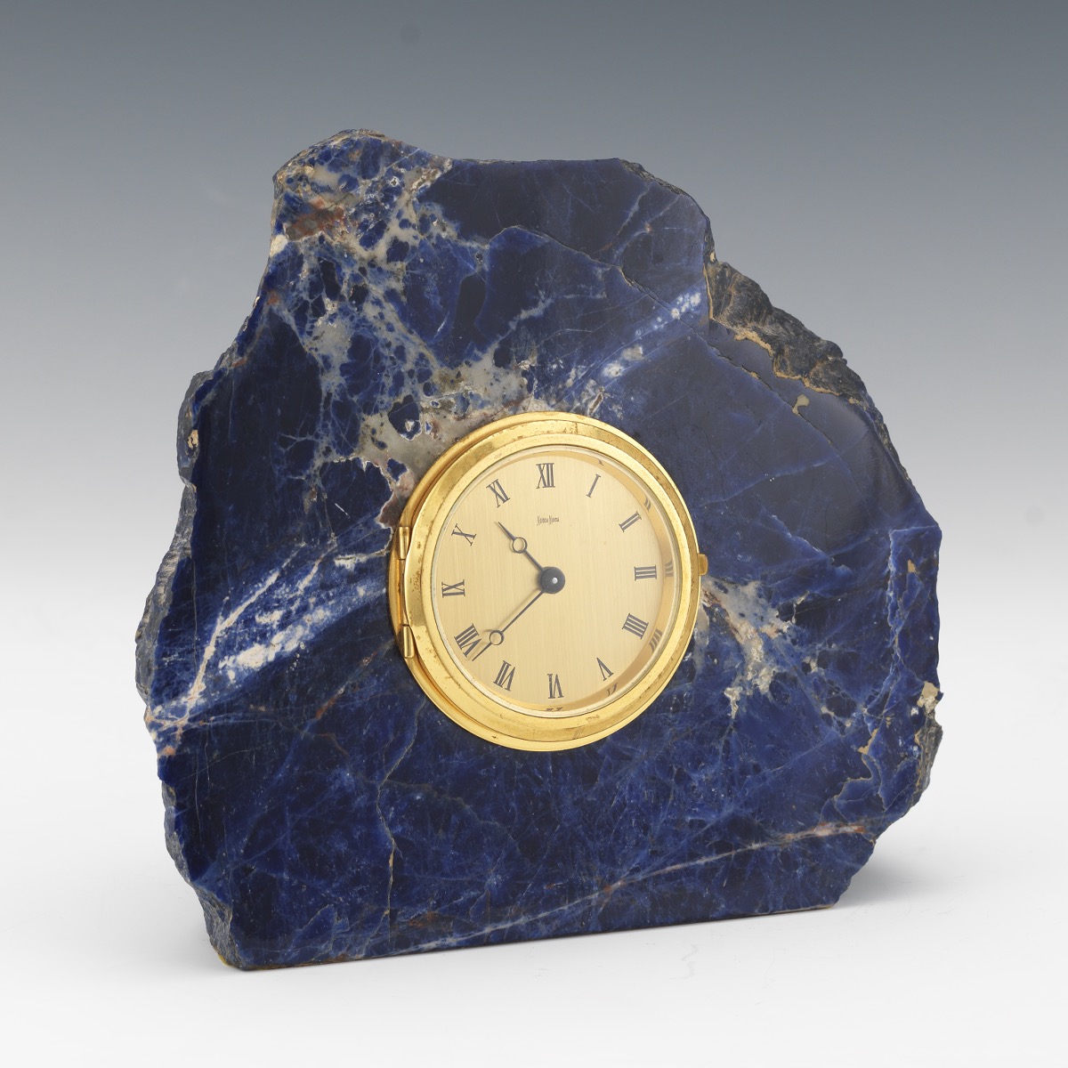 Neiman Marcus Sodalite Clock , 12.13.19, Sold 94.4