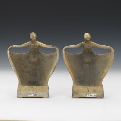 Pair of Art Deco Bookends, 02.14.19, Sold: $365.8