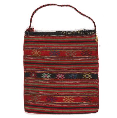 woven wool bag