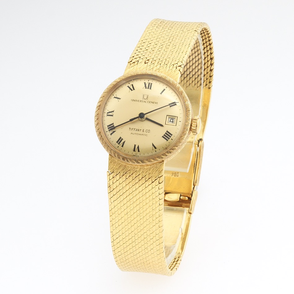 Ladies' 18k Universal Geneve Automatic Watch Retailed by Tiffany & Co., 02.14.19, Sold 1150.5