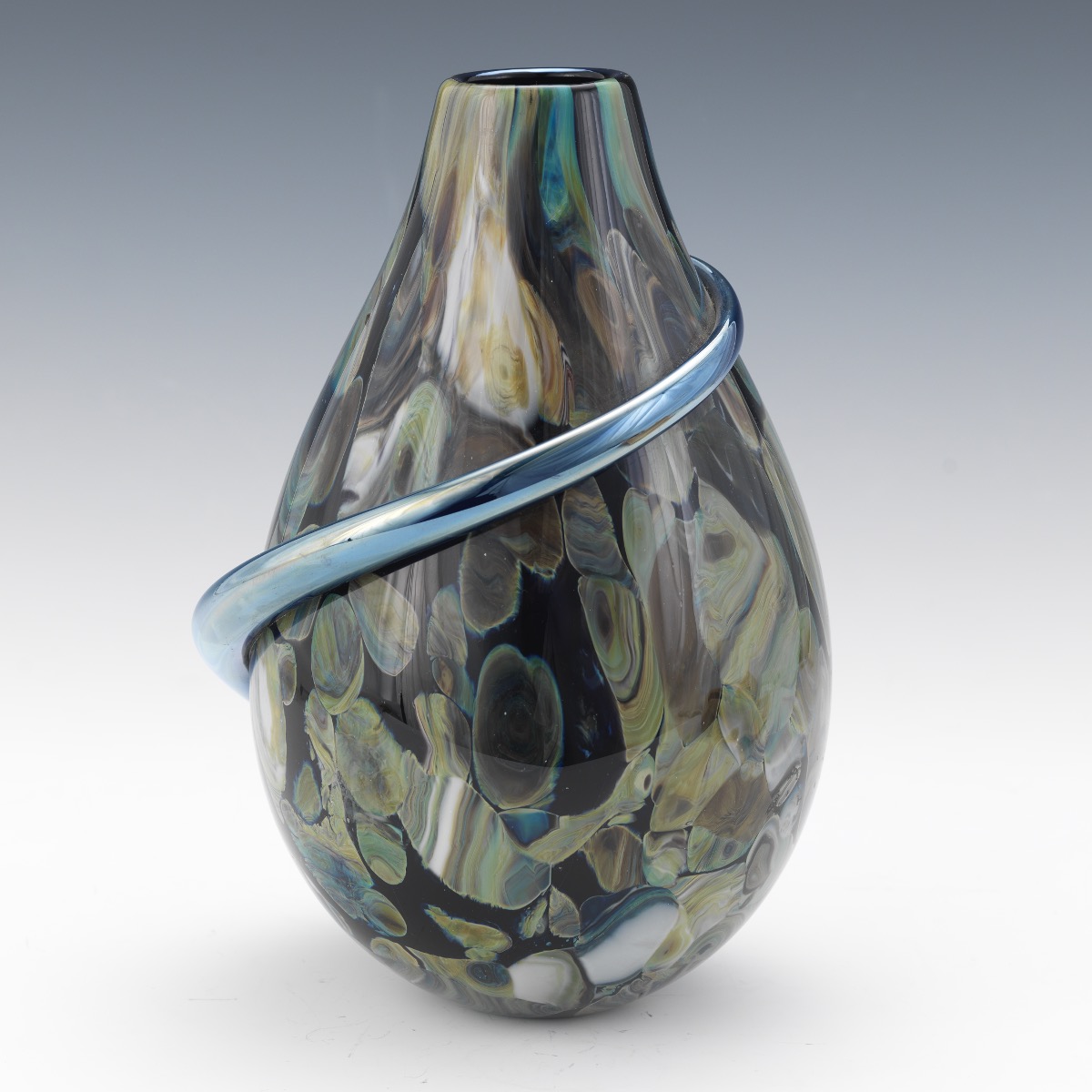 Eickholt Studio Glass Vase 10 31 19 Sold 177