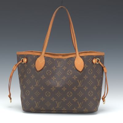 Louis Vuitton Neverfull Mm Monogram Tote Bag New Auction