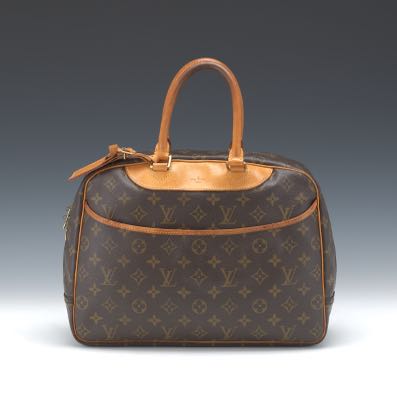 At Auction: Louis Vuitton, LOUIS VUITTON DEAUVILLE HANDBAG