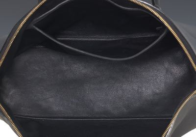 Black Louis Vuitton Cuir Obsession Lockit East-West Handbag