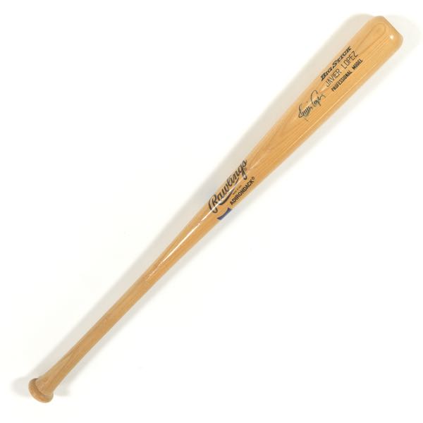 signed hank aaron bat