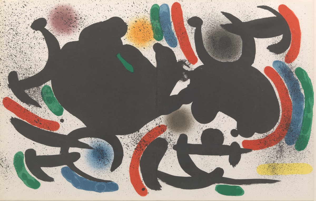 Joan Miro (Spanish, 1893 - 1983), 02.13.20, Sold: $354