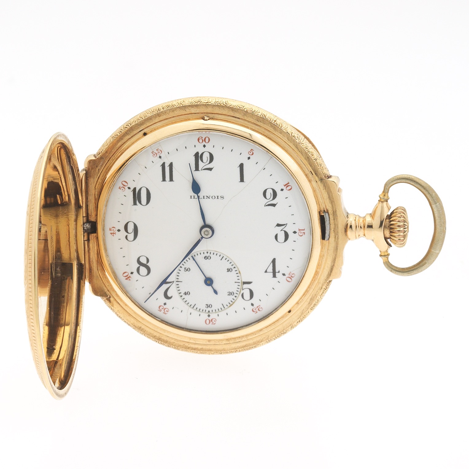 High resolution image for Illinois 21 Jewel Dress Pocket Watch in Roy