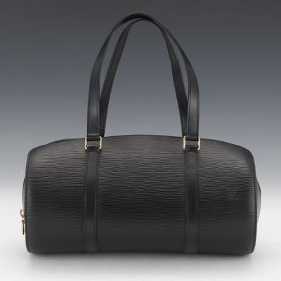 359. Louis Vuitton Noir Epi Leather Soufflot Bag - June 2020 - ASPIRE  AUCTIONS