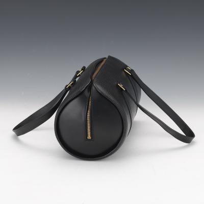 359. Louis Vuitton Noir Epi Leather Soufflot Bag - June 2020 - ASPIRE  AUCTIONS