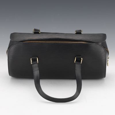 Louis Vuitton LOUIS VUITTON Bag Epi Women's Handbag Soufflot Noir