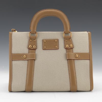 Louis Vuitton Gray Toile Trianon Neverfull PM Brown Grey Light brown  Leather Cloth Cloth ref.157306 - Joli Closet
