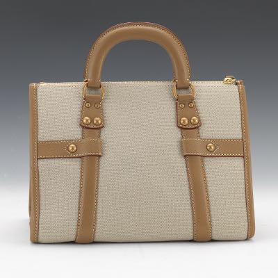 Louis Vuitton Gray Toile Trianon Neverfull PM Brown Grey Light