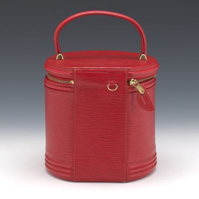 Rank A ｜ LV Cannes Epi Castilian Red Handbag Vanity Bag｜23042006