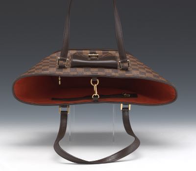 Sold at Auction: Louis Vuitton, LOUIS VUITTON DAMIER EBENE MARAIS