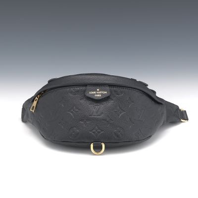 1132. Louis Vuitton Monogram Empreinte Leather Bumbag - October