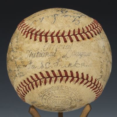 1938 Pittsburgh Pirates Team Signed Baseball with Honus Wagner. The, Lot  #19391