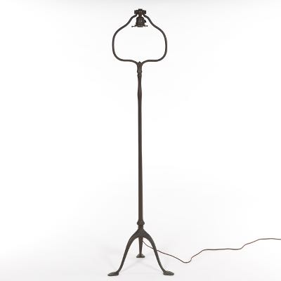 Studios New York Patinated Bronze Floor Lamp Base 04 15 21 Sold 944 York Patinated Bronze Floor Lamp Base, Bronze Floor Lamp Base