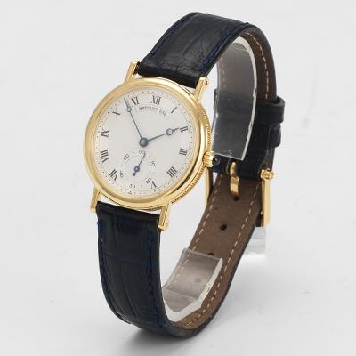 474. Breguet 3210 BA 18k Gold Watch April 2021 ASPIRE AUCTIONS