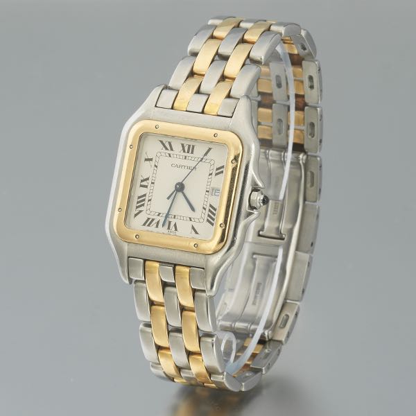 Cartier Panthère 1120 bicolore or/acier quartz