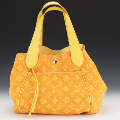 louis vuitton yellow monogram bag