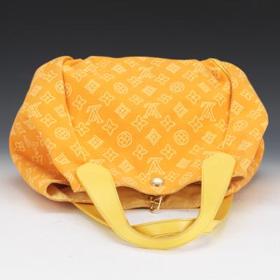 louis vuitton yellow monogram bag