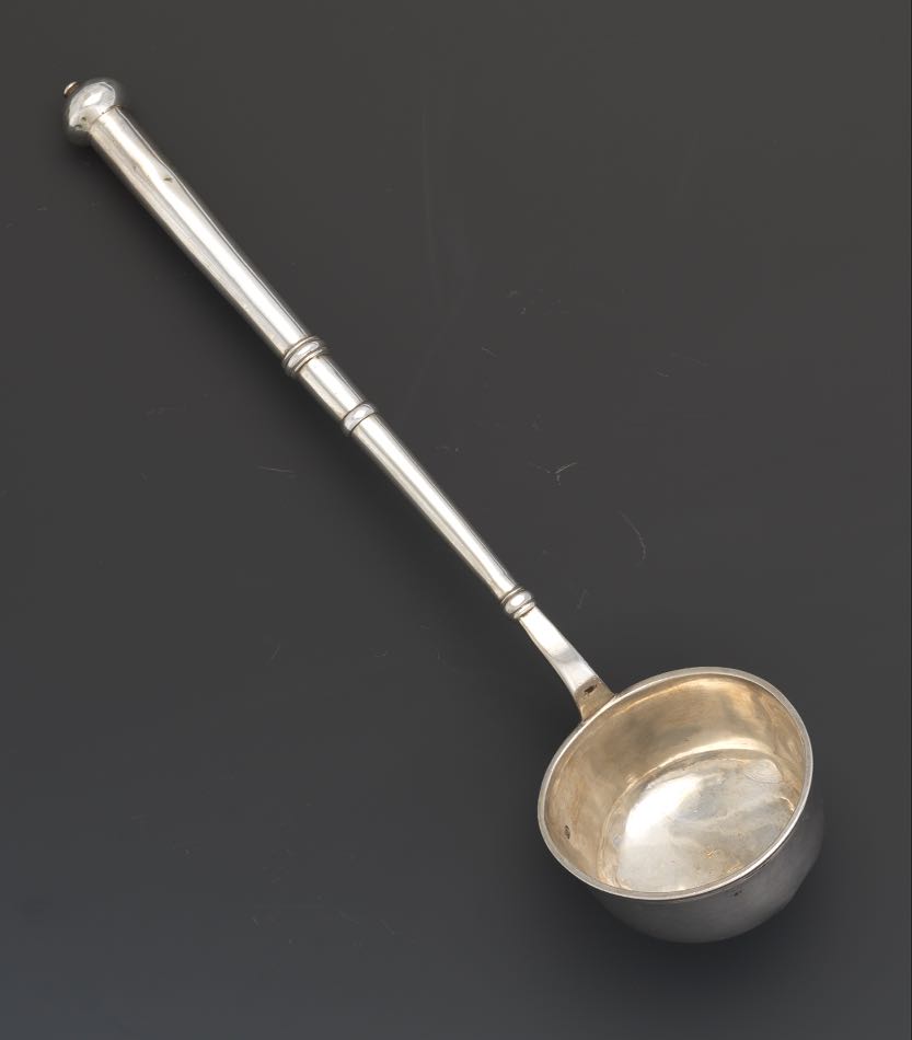 Rare Nicolas I Russian 84 Silver Ladle, Russian Empire, dated 1841, 06.