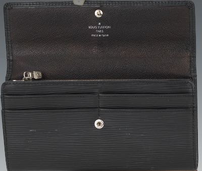 At Auction: Louis Vuitton, Louis Vuitton Black Epi Leather