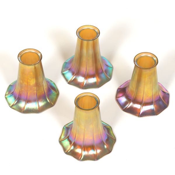 iridescent glass shade