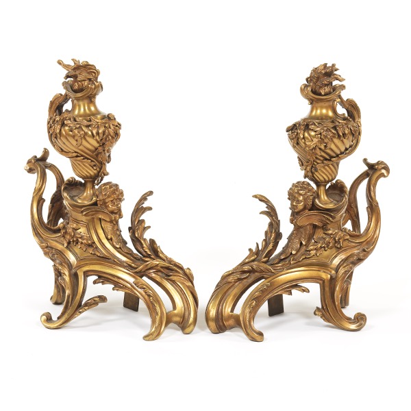 Gilt Bronze Furniture Mount Ormolu Neoclassical Lion Animal Paw Foot Empire 