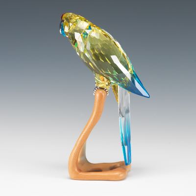 Swarovski Crystal Green Rosella Bird , 09.05.24, Sold: $676.50