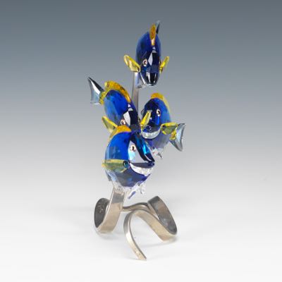 Swarovski Crystal Surgeon Fish Scuba Blue | Sold for $1082.40