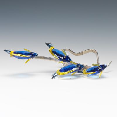 Swarovski Crystal Surgeon Fish Scuba Blue | Sold for $1082.40