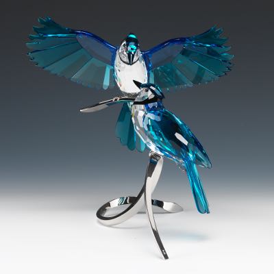 Swarovski Crystal Blue Jays, 09.05.24, Sold: $541.20