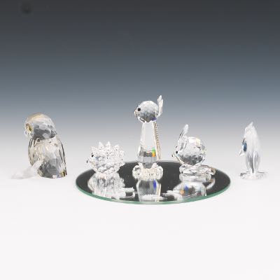 A Group of Swarovski Crystal Forest Animals | Sold for $79.95