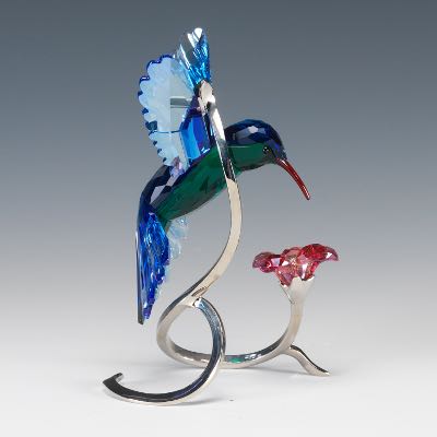 Swarovski Crystal Hummingbird | Sold for $492.00 | Aspire Auctions