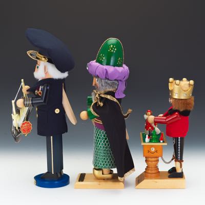 Three Steinbach Nutcrackers
